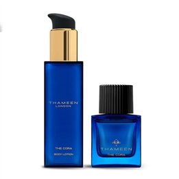 Set Thameen London: The Cora, Extrait De Parfum, Unisex, 50 ml + The Cora, Body Lotion, Body, 100 ml - Teknashop Ltd