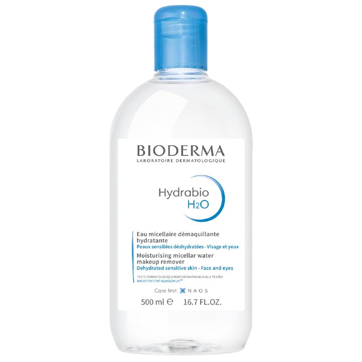 Bioderma, Hydrabio H2O, Cleansing, Micellar Water, For Sensitive & Dry Skin, 500 ml - Teknashop Ltd
