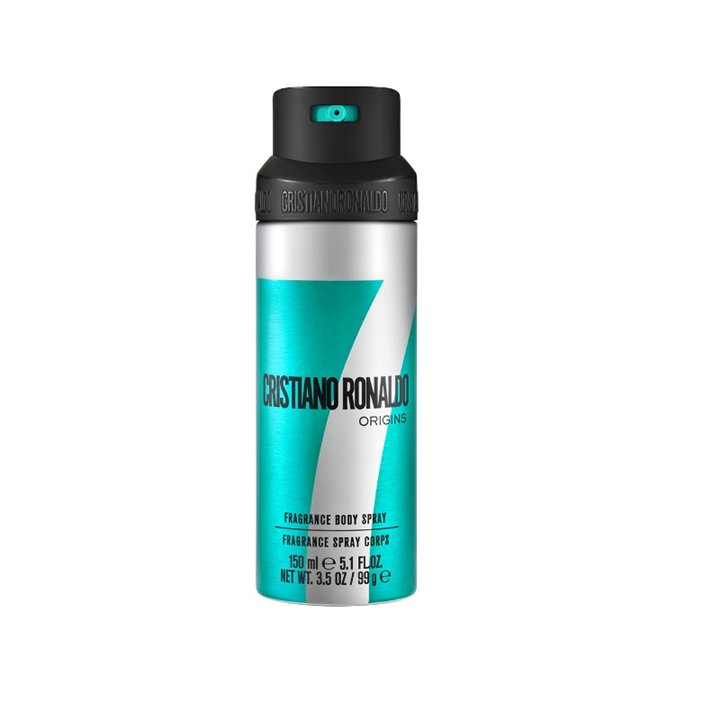 Cristiano Ronaldo, CR7 Origins, Refreshing, Deodorant Spray, For Men, 150 ml - Teknashop Ltd
