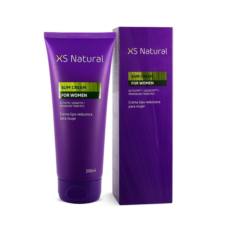 XS Natural, Slim, Anti-Cellulite & Slimming, Local Treatment Cream, 200 ml - Teknashop Ltd