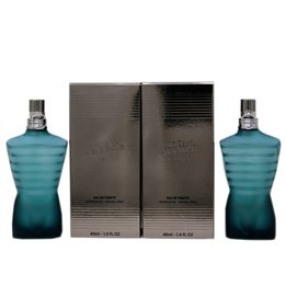Set Duo, Jean Paul Gaultier, Le Male, Eau De Toilette, For Men, 40 ml - Teknashop Ltd