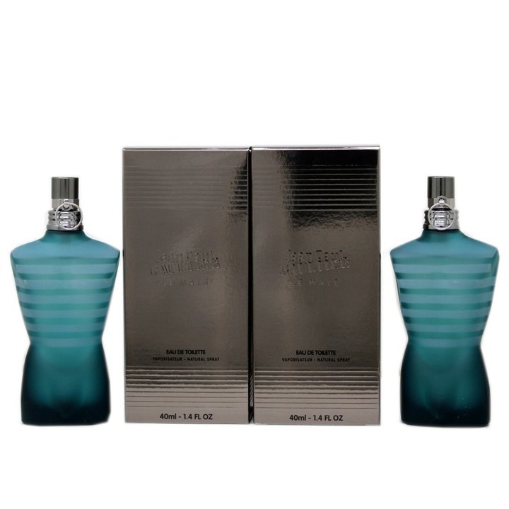 Set Duo, Jean Paul Gaultier, Le Male, Eau De Toilette, For Men, 40 ml - Teknashop Ltd