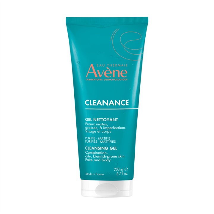 Avene, Cleanance, Purifying, Cleansing Gel, For Face, 200 ml - Teknashop Ltd