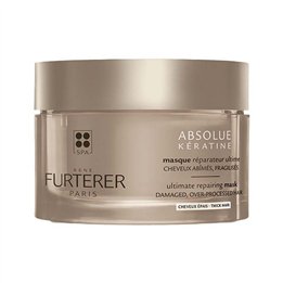 Rene Furterer, Absolue Keratine, Plant-Based, Hair Treatment Cream Mask, Repairs, 200 ml - Teknashop Ltd