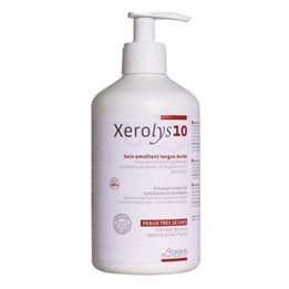 Lab Lysaskin, Xerolys 10, Urodium, Emollient, Daily, Emulsion, For Face, 200 ml - Teknashop Ltd