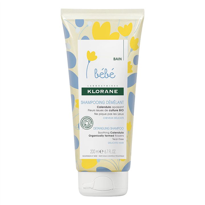 Klorane, Baby, Vegan, Hair Shampoo, Smooth, 200 ml - Teknashop Ltd