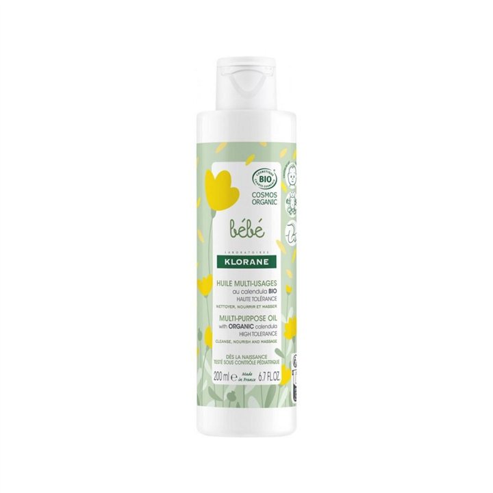 Klorane, Baby, Natural, Nourishes, Morning, Oil, Body, 200 ml - Teknashop Ltd