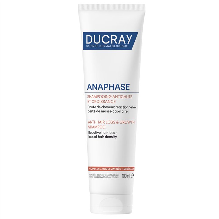 Ducray, Anaphase, Biotin, Hair Treatment Shampoo, Anti-Hair Loss, 100 ml - Teknashop Ltd