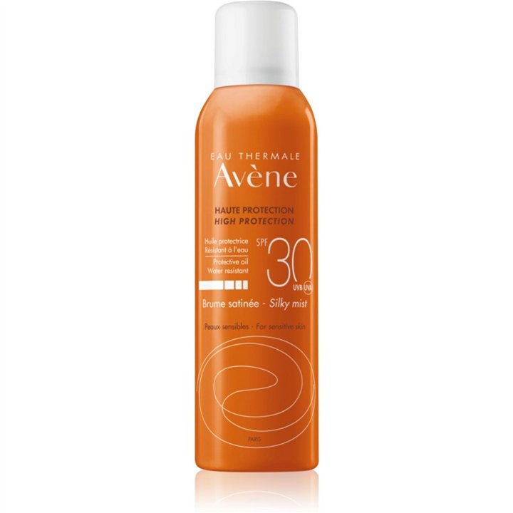 Avene, Silky Mist, Paraben-Free, Moisturizes, Sunscreen Spray, SPF30, 150 ml - Teknashop Ltd