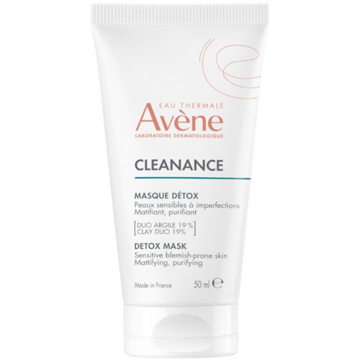 Avene, Cleanance, Cleansing & Exfoliation, Clay Mask, 50 ml - Teknashop Ltd