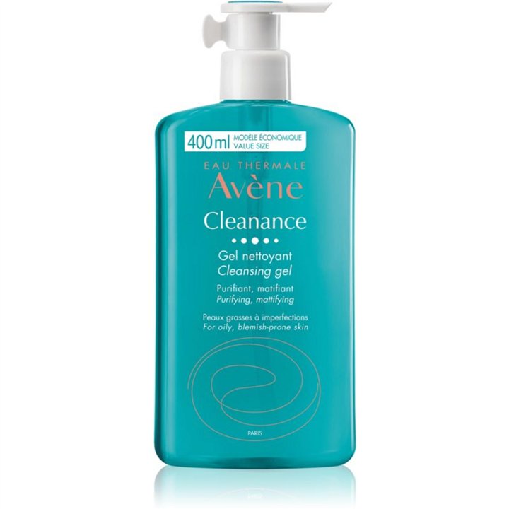 Avene, Cleanance, Purifying, Cleansing Gel, For Face, 400 ml - Teknashop Ltd