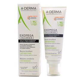 A-Derma, Exomega Allegro, Emollient, Balm, For Face, 200 ml - Teknashop Ltd