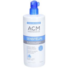 Laboratoire ACM, Sensitelial, Cleansing, Shower Gel, Very Dry To Potentially Atopic Sensitive Skin, 500 ml - Teknashop Ltd