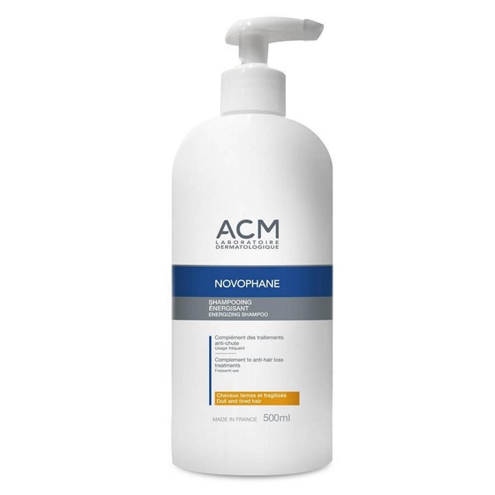 Laboratoire ACM, Novophane, Hair Treatment Shampoo, Energizing, Fine, 500 ml - Teknashop Ltd