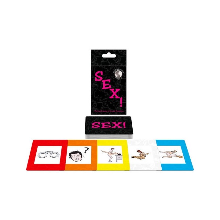 KHEPER GAMES - INTERNATIONAL SEX!CARD GAME - D-207327 - Teknashop Ltd