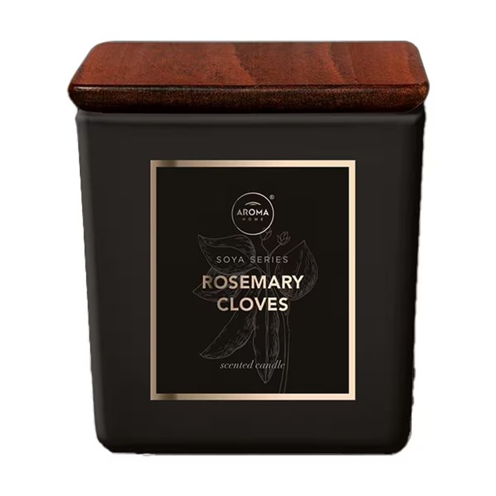 Aroma Home, Rosmary & Cloves, Scented Candle, 115 g - Teknashop Ltd