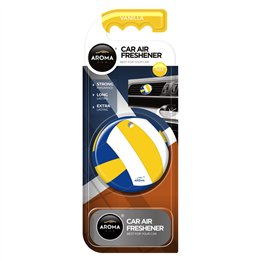 Aroma Car, Volley Ball, Vanilla, Car Air Freshener - Teknashop Ltd
