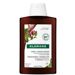 Klorane, Klorane, Quinine & Edelweiss, Hair Treatment Shampoo, For Strengthening, For Thinning Hair, 200 ml - Teknashop Ltd