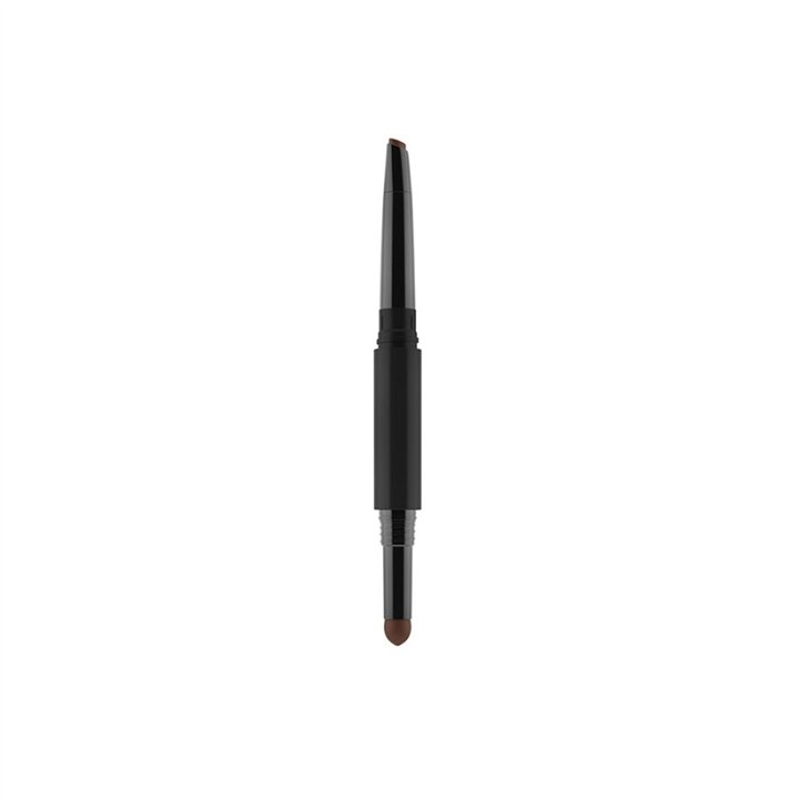 Gosh, Shape & Fill, Double, Eyebrow Cream Pencil, 001, Brown, 0.5 g - Teknashop Ltd