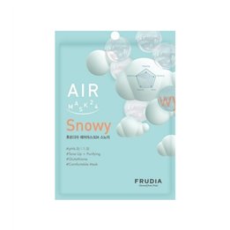 Frudia, Air 24 Snowy, Brightening, Sheet Mask, For Face, 25 ml - Teknashop Ltd