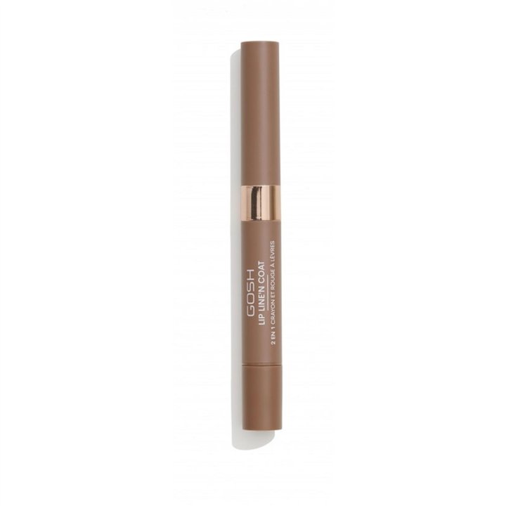 Gosh, Line'n Coat, Lip Liner & Lip Coat 2-In-1, 004, Caramel Toffee, 2 ml - Teknashop Ltd