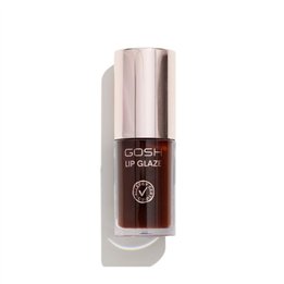Gosh, Lip Glaze, Semi-transparent color, Roll-On Lip Gloss, 003, Dark Chocolate, 5.5 ml - Teknashop Ltd