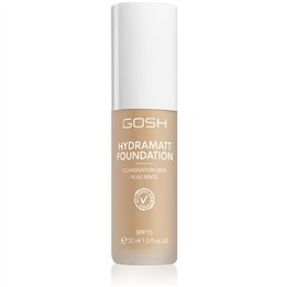 Gosh, Hydramatt, Matte, Liquid Foundation, 006N, Medium Light, SPF 15, 30 ml - Teknashop Ltd