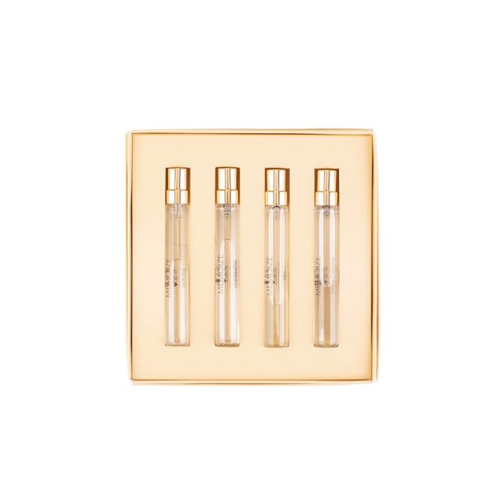 Collection III Set Memoize: Luxuria, Extrait De Parfum, Unisex, 7.5 ml + White Castitas, Extrait De Parfum, Unisex, 7.5 ml + Era