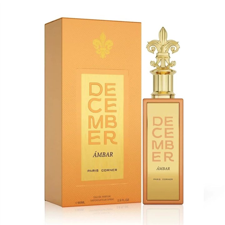 Paris Corner, December Ambar, Eau De Parfum, Unisex, 100 ml - Teknashop Ltd