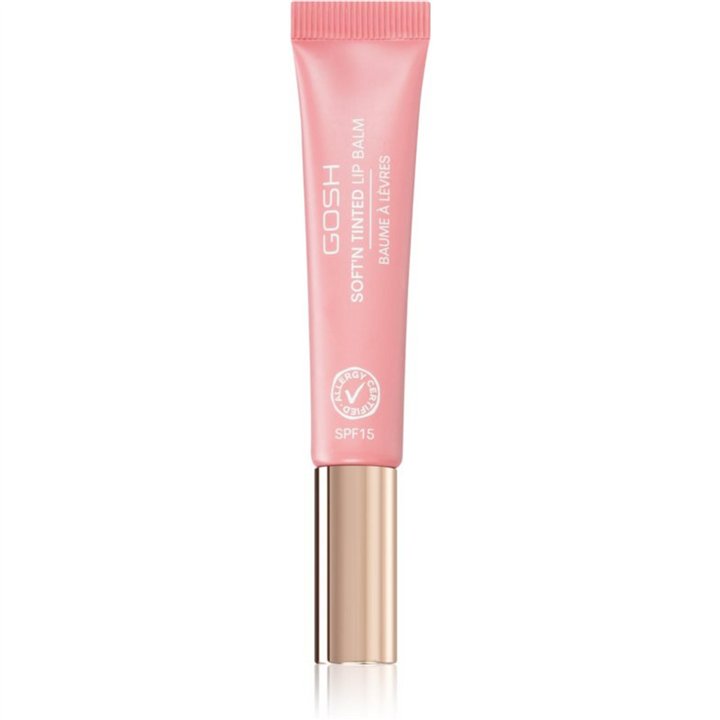 Gosh, Soft'n Clear, Vegan, Moisturized, Lip Balm, 001, Nude, SPF 15, 8 ml - Teknashop Ltd