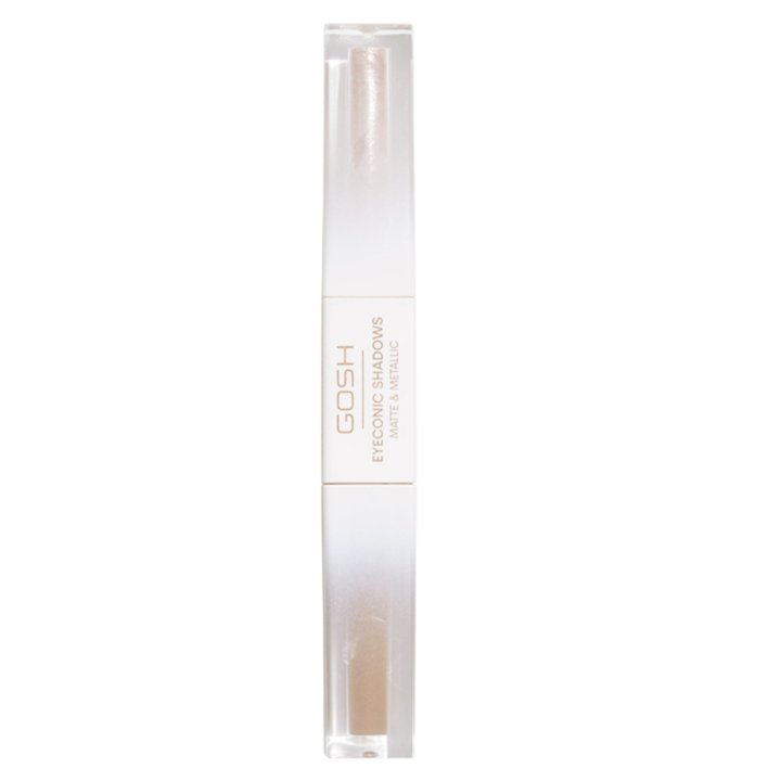 Gosh, Eyeconic Shadows Matte & Metallic, Creamy Matte Finish, Liquid Eyeshadow, 002, Sassy, 2 ml - Teknashop Ltd