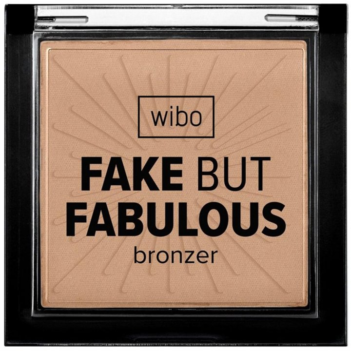 Wibo, Fake But Fabulous, Matte, Bronzer Compact Powder, 02, Chestnut, 9 g - Teknashop Ltd