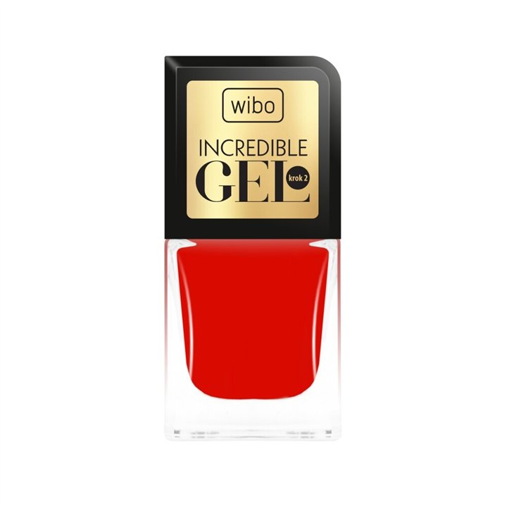 Wibo, Incredible Gel, Nail Polish, 4, 8.5 ml - Teknashop Ltd