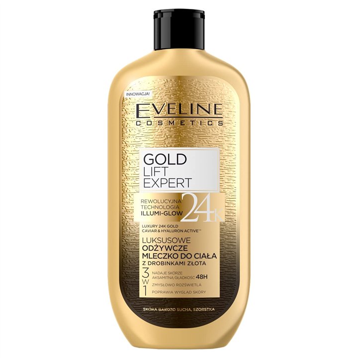 Eveline Cosmetics, Luxury Expert, Illuminating, Body Lotion, Body, 350 ml - Teknashop Ltd