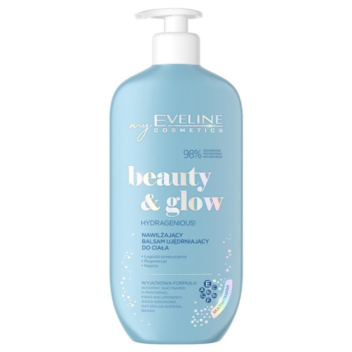 Eveline Cosmetics, Beauty & Glow, Vegan, Firming, Daily, Body Lotion, Body, 350 ml - Teknashop Ltd