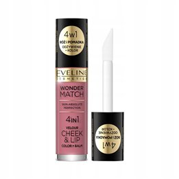 Eveline Cosmetics, Wonder Match 4in1, Lip & Cheek Balm 2-In-1, 04, 4.5 ml - Teknashop Ltd