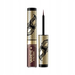 Eveline Cosmetics, Variete, Sparkling, Liquid Eyeliner, 02, Shiny Brown, 4 ml - Teknashop Ltd