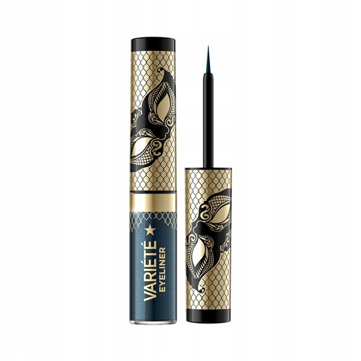 Eveline Cosmetics, Variete, Waterproof, Sparkling, Liquid Eyeliner, 03, Chameleon, 4 ml - Teknashop Ltd