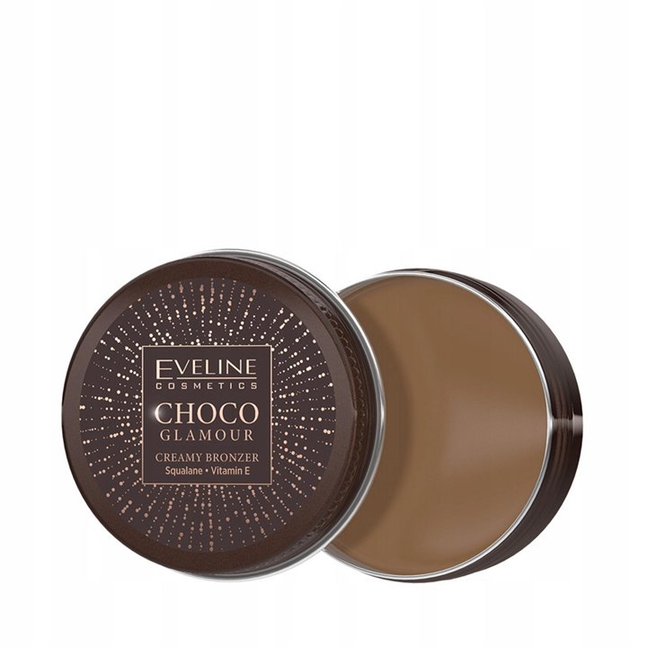 Eveline Cosmetics, Choco Glamour, Cream Bronzer, 01, Choco Glam, 20 g - Teknashop Ltd