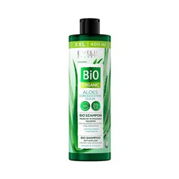 Eveline Cosmetics, Bio Organic, Aloe, Hair Shampoo, Anti-Hair Loss, 400 ml - Teknashop Ltd