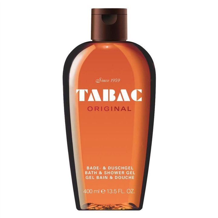 Tabac, Original, Tabac Original fragrance, Mild cleansing, Shower Gel, All Skin Types, 400 ml - Teknashop Ltd