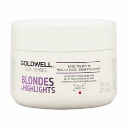 Goldwell, Dualsenses Blondes & Highlights, Hair Treatment Cream Mask, For Colour Protection, 200 ml - Teknashop Ltd