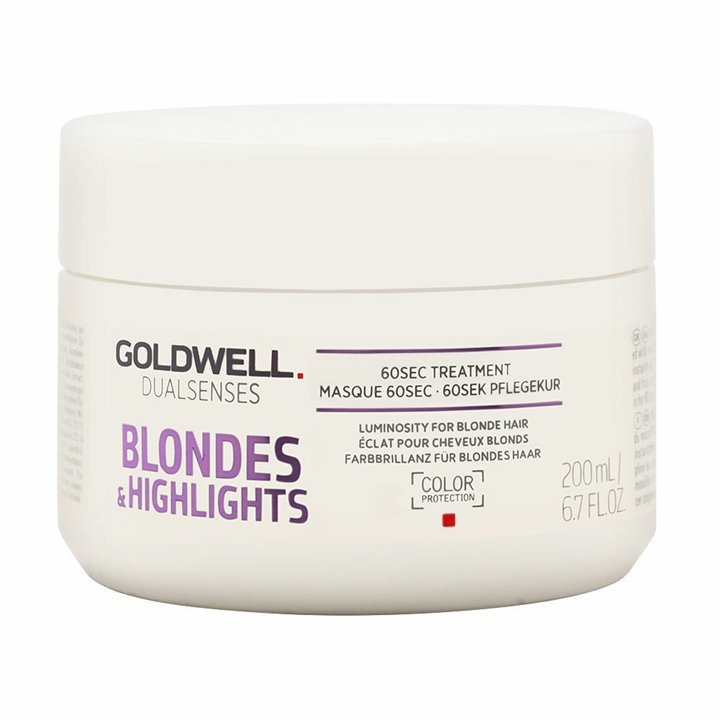 Goldwell, Dualsenses Blondes & Highlights, Hair Treatment Cream Mask, For Colour Protection, 200 ml - Teknashop Ltd
