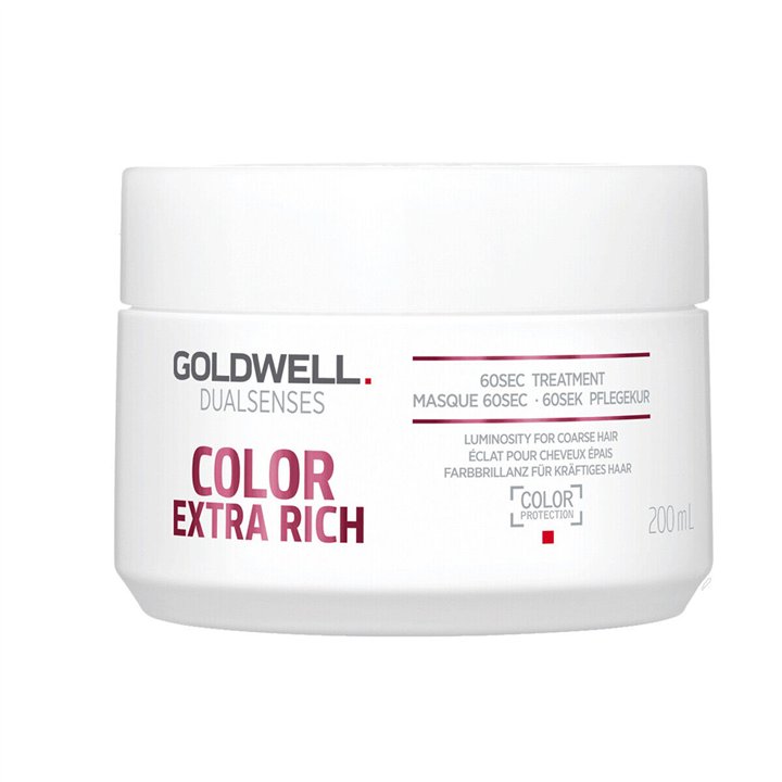 Goldwell, Dualsenses Color Extra Rich, Hair Treatment Cream Mask, For Colour Protection, 200 ml - Teknashop Ltd