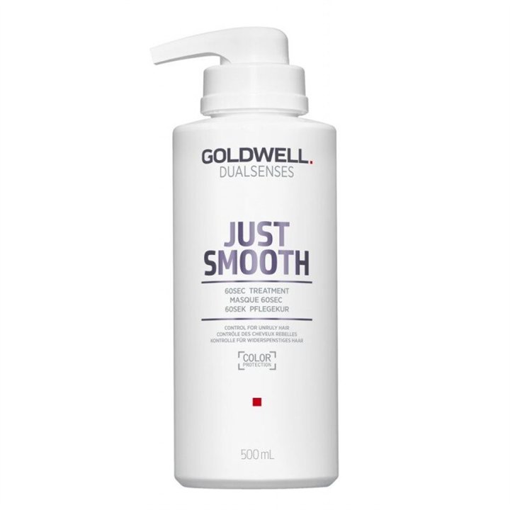 Goldwell, Dualsenses Just Smooth, Hair Treatment Cream Mask, Anti-Frizz, 500 ml - Teknashop Ltd