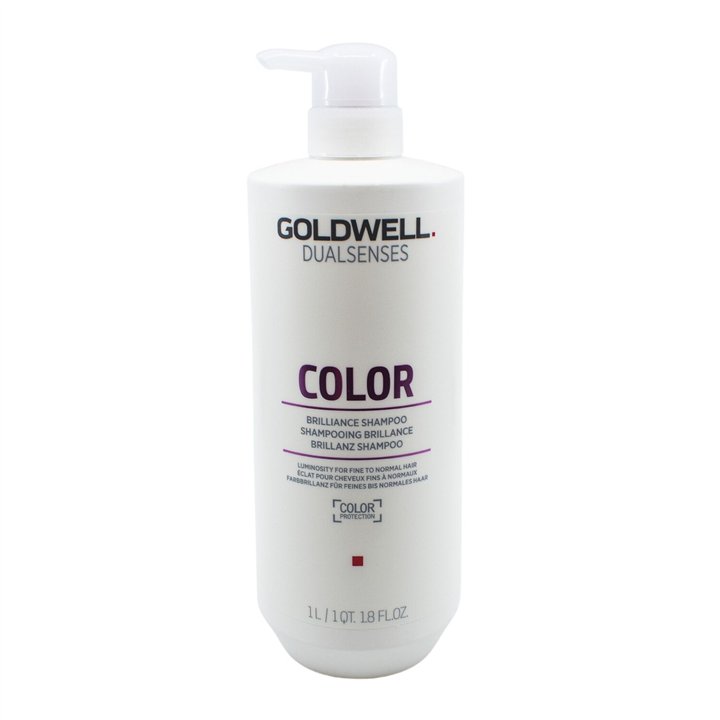 Goldwell, Dualsenses Color, Hair Shampoo, Nourishes and adds luminosity, 1000 ml - Teknashop Ltd