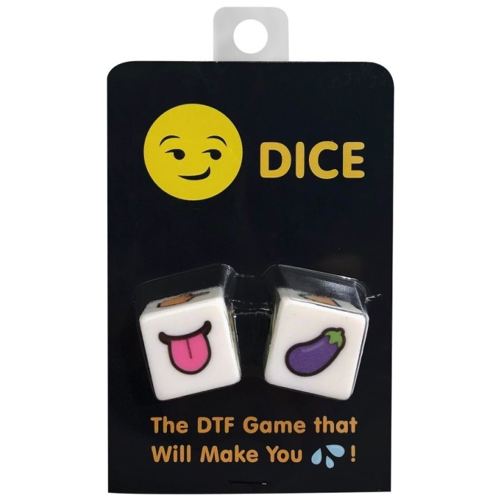 KHEPER GAMES - DTF SEX EMOJIS DICE - D-223101 - Teknashop Ltd