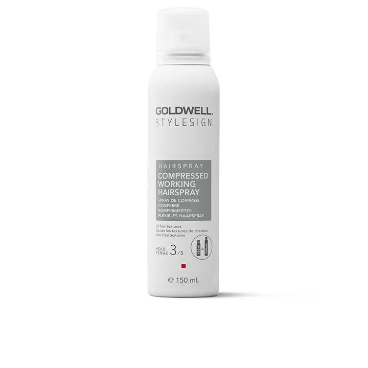 Goldwell, StyleSign Compressed Working, Hair Spray, For Styling, Medium Hold, 150 ml - Teknashop Ltd