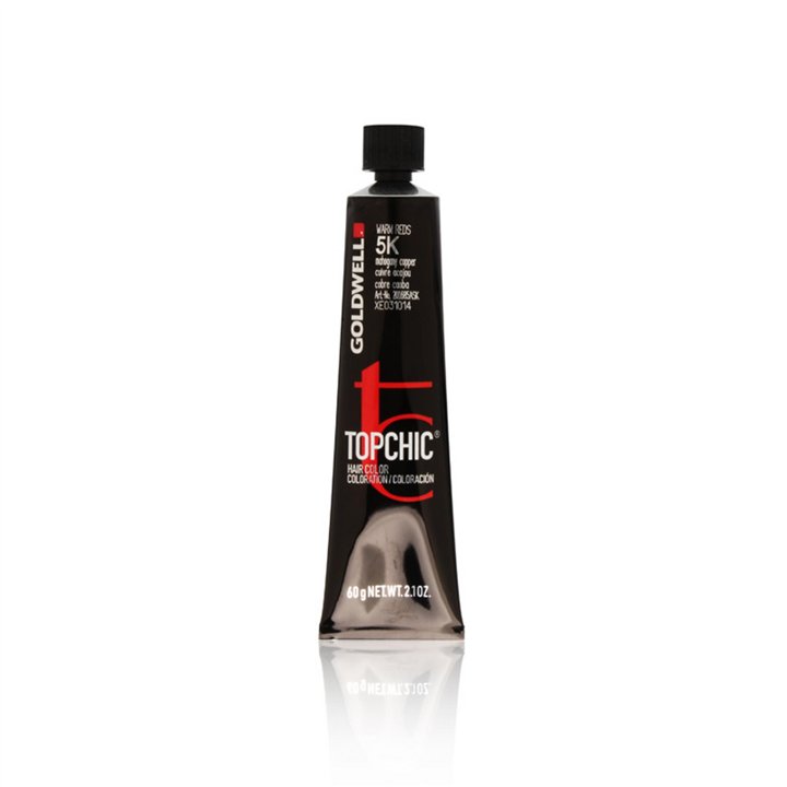 Goldwell, TopChic, Permanent Hair Dye, 5K Mahogany Copper, 60 ml - Teknashop Ltd