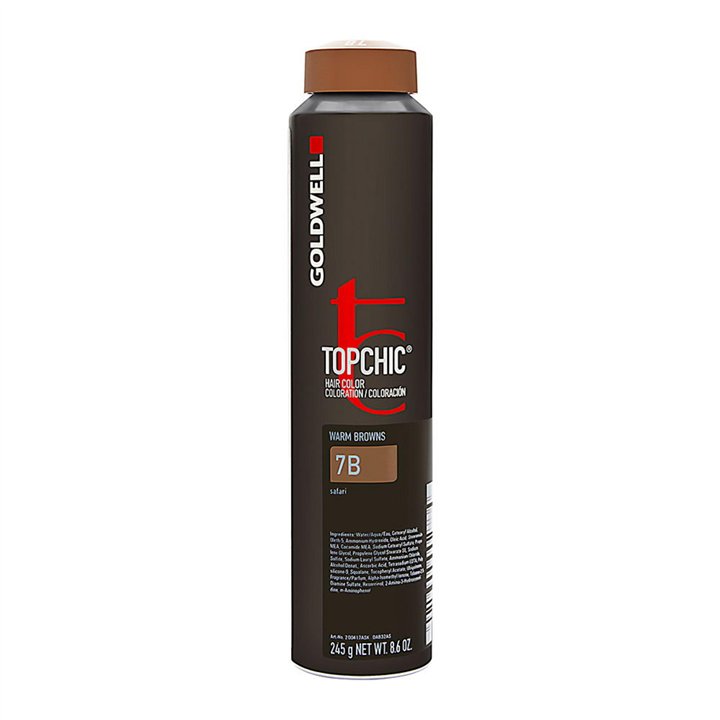 Goldwell, TopChic, Permanent Hair Dye, 7B Medium Blonde Beige, 250 ml - Teknashop Ltd